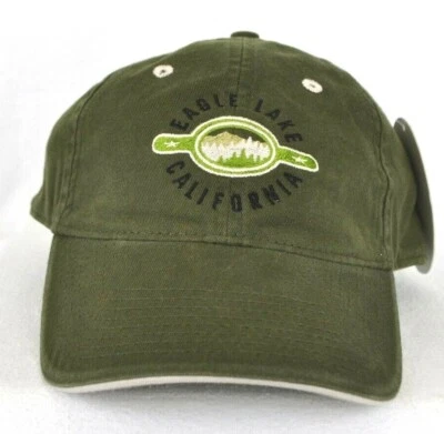 *EAGLE LAKE CALIFORNIA* Sierra Nevada Mountains Ball gorra sombrero *OURAY 51007* Foto 1 de 3