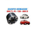 COPPIA GIUNTO SEMIASSE POSTERIORE FIAT 500 F L R, 126, 600 D ADATT. 4304397