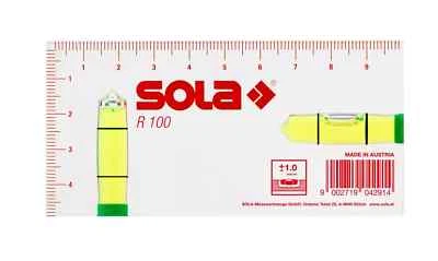 Sola R 100, Pocket Level, Acrylic Level, dim. 100x50x15 mm, Blistered - Image 1 of 2