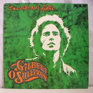 33 RPM Gilbert O'SULLIVAN Disk Vinyl LP 12 " I'M A Writer not a Fighter - Picture 1 of 1