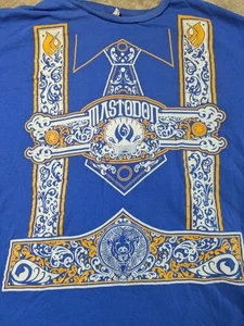 Mastodon Vintage Super RareConcert Tour Shirt XXL Brent Hinds VG Metal Band - Bild 1 von 3