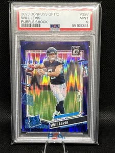 2023 Panini Donruss Optic - Rated Rookie Will Levis #298 Purple Shock Prizm (RC) - Picture 1 of 2