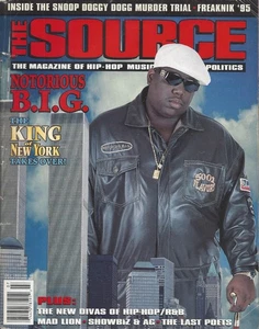 The Source Magazine July 1995 #70 Notorious BIG | NYC Twin Towers World Trade  - Picture 1 of 2