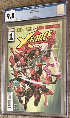 X Force 1 Stephen Segovia Variant Cgc 9.8 (Marvel 2024) Foto 1 de 4