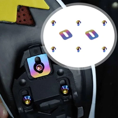 2 Piezas Juntas de Pedal Autobloqueantes Bicicleta Principiantes Repuesto Mantenimiento con Tornillos Foto 1 de 2