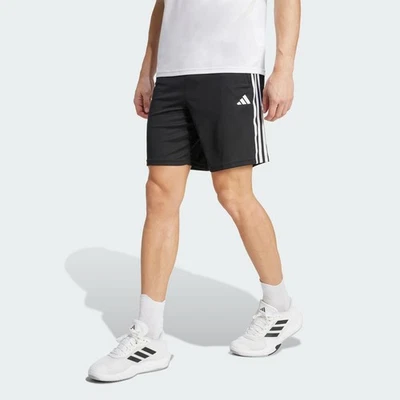 Shorts de treinamento Adidas masculino Train Essentials piqué 3 listras - Imagem 1 de 4