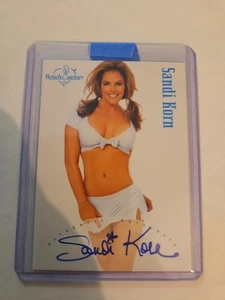Sandi Korn 2003 Benchwarmer Auto Blue - Picture 1 of 2