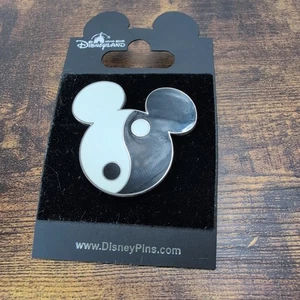Disney Land Trading Pin Badge Mickey Mouse Ying Yang Collectors Enamel Hong Kong - Picture 1 of 2