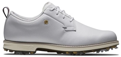 Zapato de golf FootJoy Premiere Series Cypress 99084 blanco dorado azul marino para mujer Foto 1 de 4