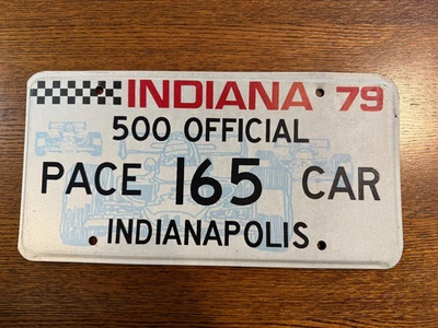 Indianapolis Indy 500 1979 auto de ritmo #165 Indiana matrícula Ford Mustang Foto 1 de 2