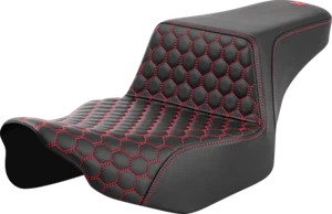 Saddlemen Step Up Red Honeycomb Extended Gel Seat fits 2023-2025 Harley Touring - Picture 1 of 1