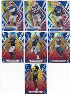 2020 Panini Phoenix Fanatics Fire Burst Team Set w Rookies COLTS (7 Cards) - Bild 1 von 1