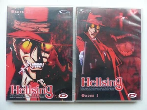  Lot 2X DVD  Hellsing    Order I & II   MANGA  - Picture 1 of 2