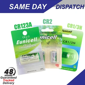EUNICELL CR2, CR1/3N, CR123A Lithium Knopfbatterien *UK* Lithium-Batterien - Bild 1 von 4