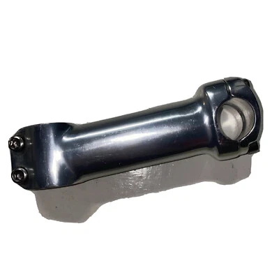 Bicycle bike stem 120mm +/-5 degree 25.4mm 1 1/8th” Silver Alloy, Bolts Included - Image 1 of 4