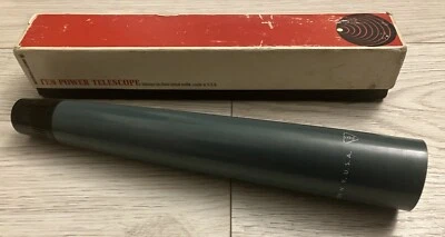 Vintage Bausch & Lomb Balscope Ten 10 X Power Telescope W/ Original Box 61-41-10 - Image 1 of 4