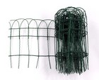 Lawn Edging Garden Border Fence Green PVC Coated Wire Edge Fencing 10m Outdoor