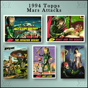 Topps Mars Attacks Archives 1994 (0-99)/Elige tus cartas/Compra 2+ Ahorra 10 % - Imagen 1 de 97