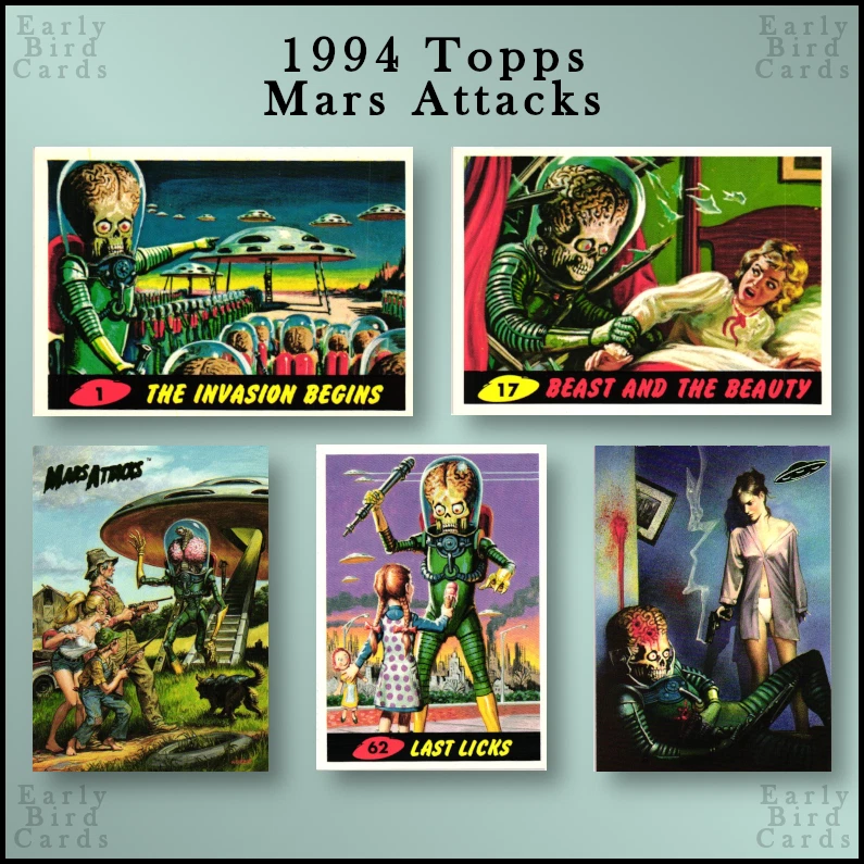 1994 Topps Mars Attacks Archives (0-99) / Pick Your Cards / Buy2+ Save10% - Image 1 of 1