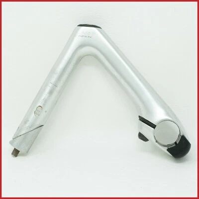 NOS ITM 800 OPEN QUILL STEM 130 mm 1 INCH SILVER VINTAGE RACING ROAD BIKE OLD - Image 1 of 4