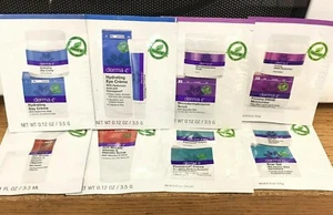 Derma E Eye Day Creme Microdermabrasion Scrub Scar Gel Psorzema Sample Lot of 8 - Picture 1 of 5