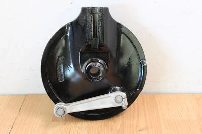 1977 Yamaha IT250 Rear Brake Plate w/New Brake Shoes - Image 1 of 4