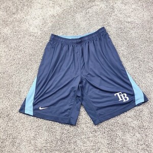 Tampa Bay Devil Rays Shorts Mens XL NIKE Dri fit Team Issued Gym Authentic MLB