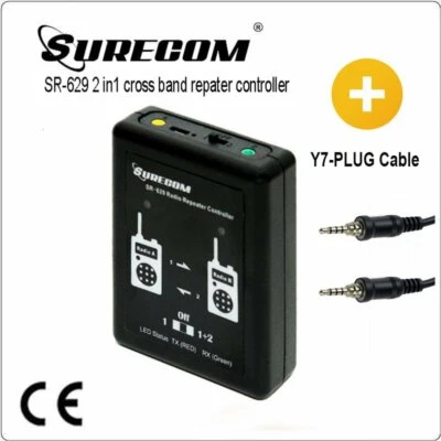 SURECOM SR629 2 in 1 Duplex Repeater Controller with YAESU VX-7R Cable for radio - Image 1 of 4