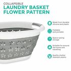 Large Collapsible Foldable Pop Up Laundry Basket Washing Cloth Space Saving Bin