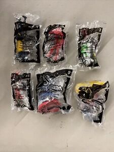 Complete set of 6 McDonald's Happy Meal Toys 2005 Power Rangers
