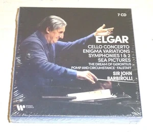Elgar Cello Concerto Enigma Variations Symphonies 1 &2 Sea Pictures 7-CD Set NEW - Imagen 1 de 4