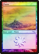 Plains (288) FOIL Mirrodin HEAVILY PLD Basic Land MAGIC GATHERING CARD ABUGames