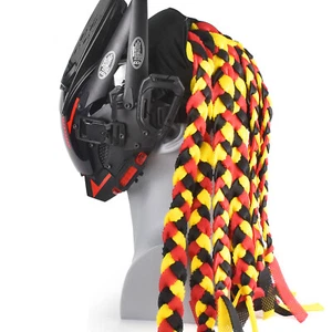 Tactical headgear Dirty braids forehead protection wig Cosplay hat headscarf - Picture 1 of 35