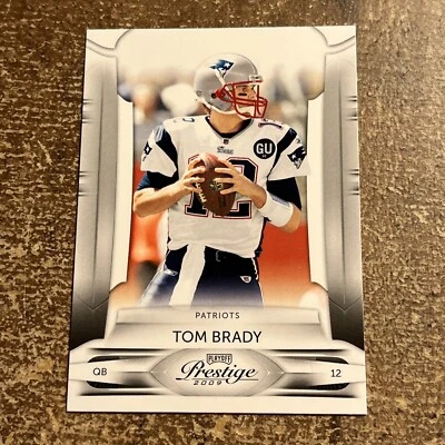 2009 Panini Playoff Prestige #57 Tom Brady New England Patriots - Image 1 of 2