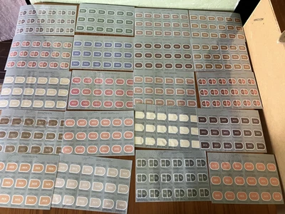 Mary Kay  Eye Color Eyeshadow Samples sheets 20  (Lot of 360) lot 1 - Image 1 of 4