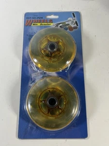 Vintage bernsteinfarbene Roller Räder hcf-501-puw - Bild 1 von 3