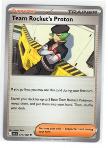 Pokemon Destined Rivals - 177/182 Team Rocket's Proton - Picture 1 of 1