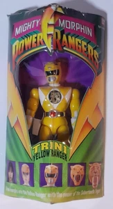 Bandai 2200 Mighty Morphin Power Rangers 8'' Action Figure 1993 Trini Yellow - Picture 1 of 4