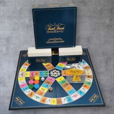 Trivial Pursuit Master Game Genus Edition 1987 Revised & Updated Complete - Image 1 of 4