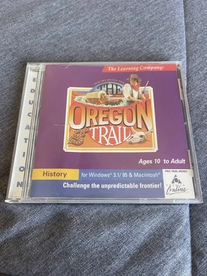 The Learning Company Oregon Trail for PC, Mac Complete In Box + Tested! - Image 1 of 4