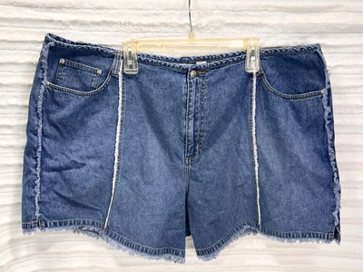 CAROLINA BLUES PLUS 牛仔短裤 28W 码 — 第 1/4 张图片