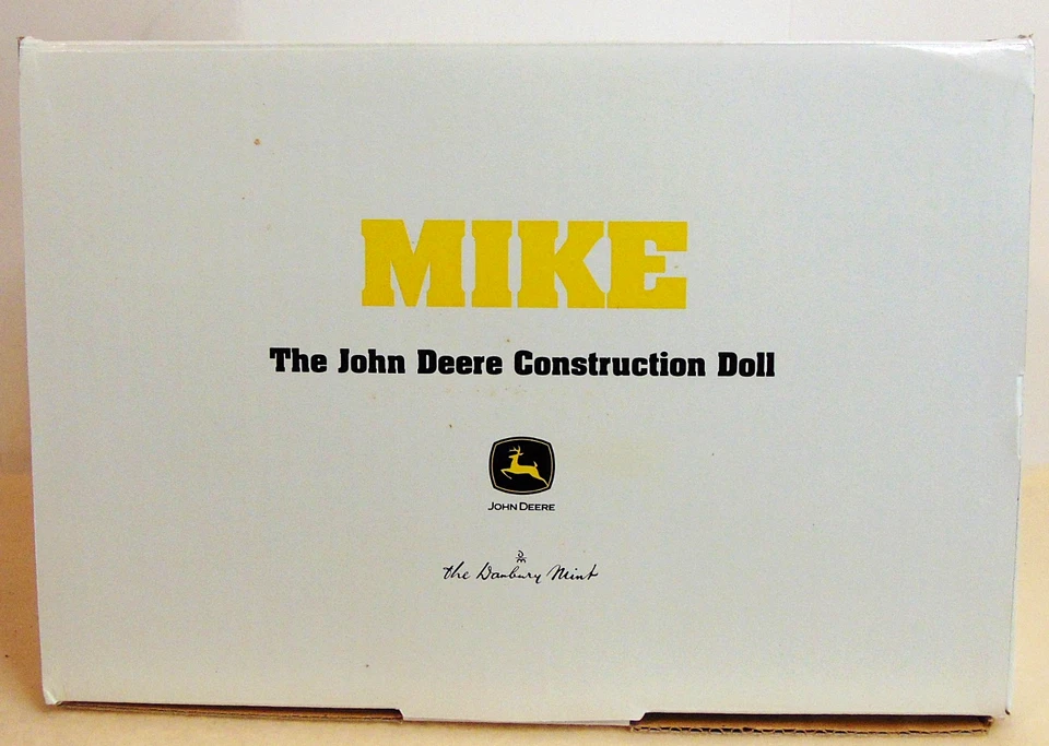 Danbury Mint John Deere "Mike" Porcelain Doll + Tractor Collection New In Box - Image 1 of 4