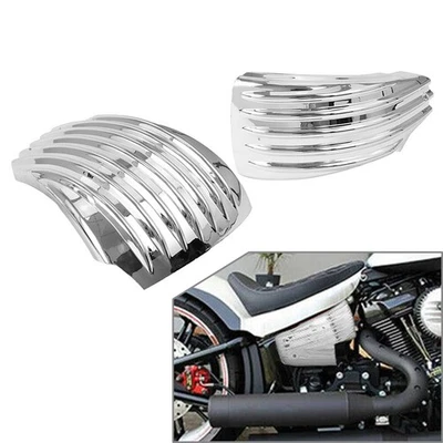 ABS Battery Side Cover Panels For Harley Softail 2018-2022 Low Rider Street Bob Foto 1 de 4