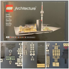 LEGO #21027 Architecture Berlin 100% Complete Set Without Box (Retired)