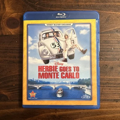 Herbie Goes to Monte Carlo Blu-ray 1977 2015 70’s Disney Movie Don Knotts - Image 1 of 3