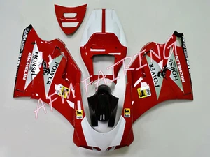 Red White Silver ABS Injection Bodywork Fairing Kit for Ducati 748 996 1996-2002 - Picture 1 of 7