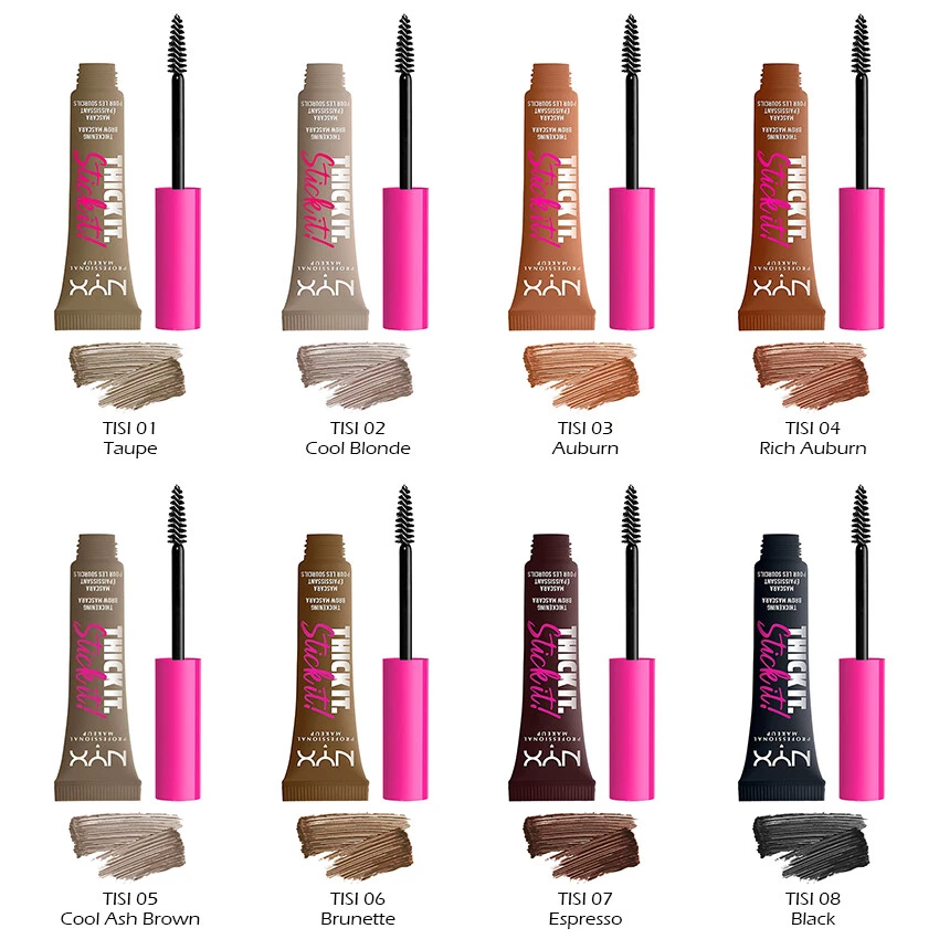 1 NYX Thick It. Stick It! Gel para cejas tintado gel para cejas "Elige tu 1 color"*Joy's* Foto 1 de 4