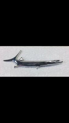 1968 Plymouth Barracuda Trunk Lid Fish Emblem                  2840877 Made USA - Image 1 of 2