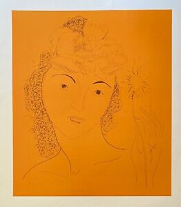Man Ray ANNA FLEUR DE LUMIERE 1976 Original Lithograph Art 