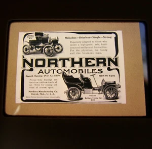 Northern Automobiles Runabout/Touring Vintage 35mm Slide Werbung Automobilia - Bild 1 von 4
